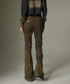 Straight Micro Flare Pants